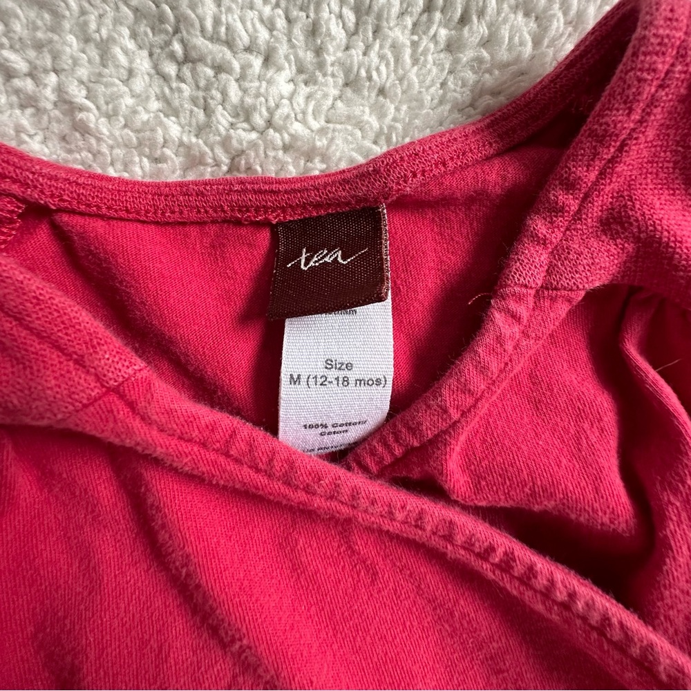 Tea Collection Red Romper - Picture 3 of 7
